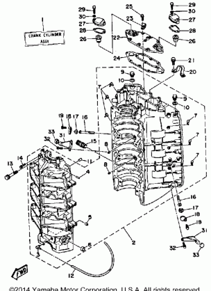 CYLINDER CRANKCASE 1