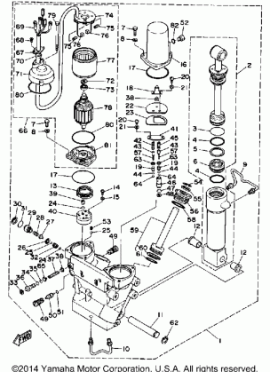 POWER TRIM TILT ASSY