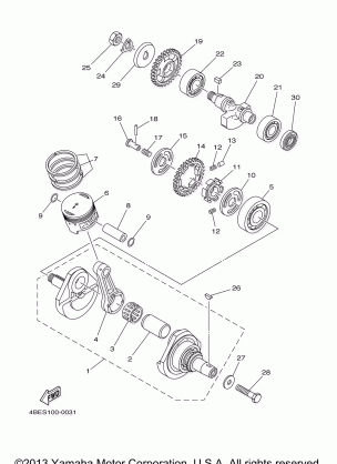 CRANKSHAFT PISTON