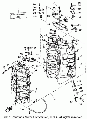 CYLINDER CRANKCASE 1