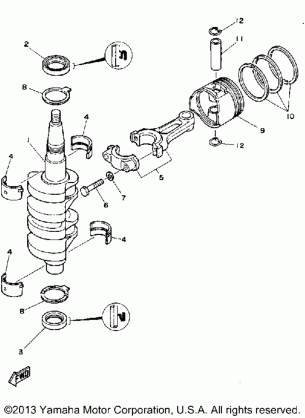 CRANK PISTON