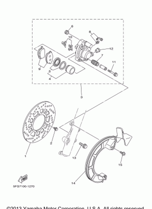 FRONT BRAKE CALIPER