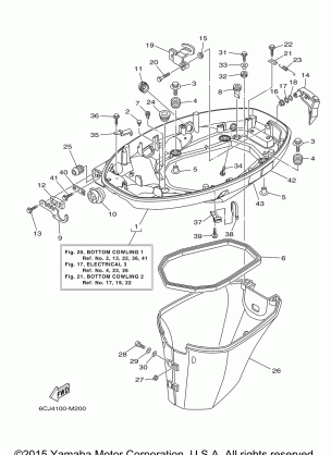 BOTTOM COWLING 1