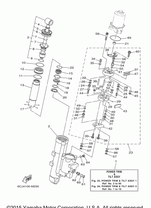 POWER TRIM TILT ASSY 1