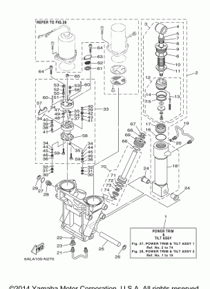 POWER TRIM TILT ASSY 1