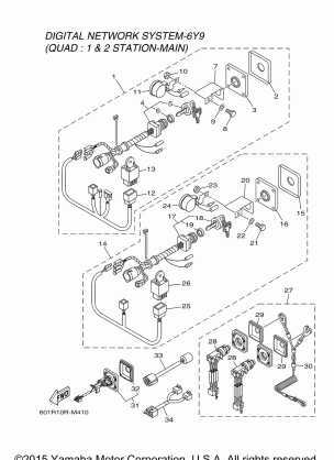 CLP SWITCH PANEL QUAD (MAIN STBD)