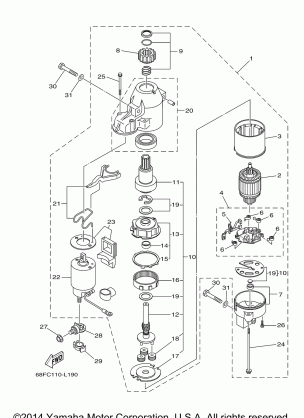 STARTING MOTOR