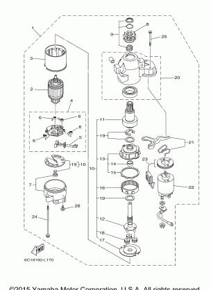 STARTING MOTOR