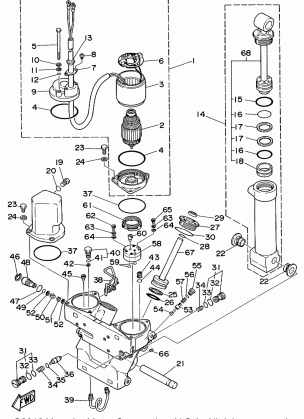 POWER TRIM TILT ASSY