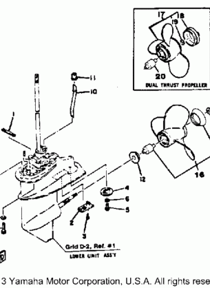 LOWER DRIVE 2 (9.9J  15J)