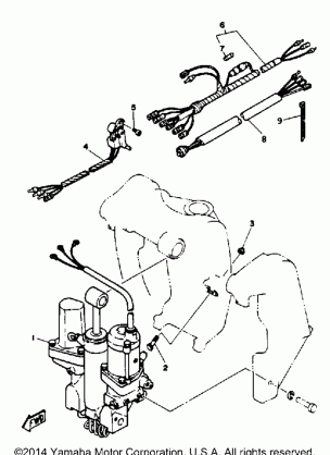 POWER TRIM TILT SENDER