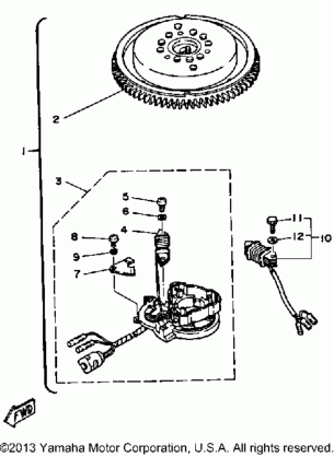 CDI MAGNETO (40E 40ET)