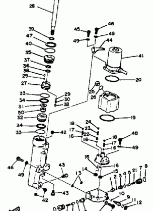 POWER TRIM TILT ASSY