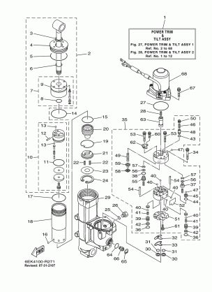 POWER TRIM TILT ASSY 1