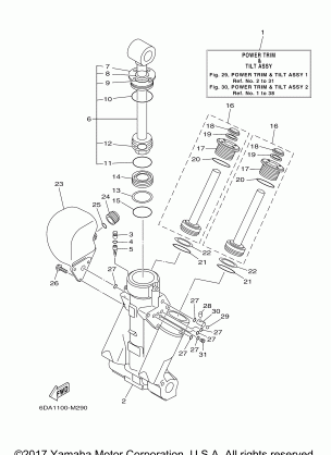 POWER TRIM TILT ASSY 1