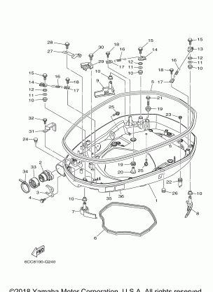 BOTTOM COWLING 1