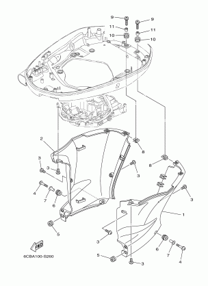 BOTTOM COWLING 3