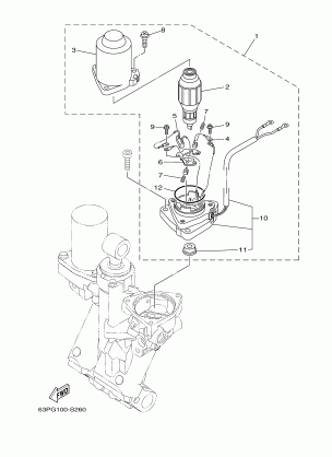 POWER TRIM TILT ASSY 2