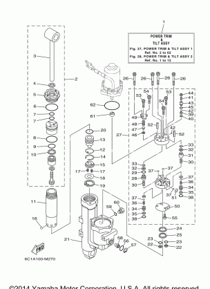 POWER TRIM TILT ASSY 1