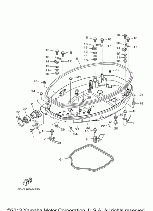 BOTTOM COWLING 1