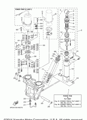 POWER TRIM TILT ASSY 1