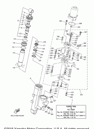 POWER TRIM TILT ASSY 1