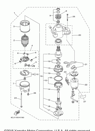 STARTING MOTOR