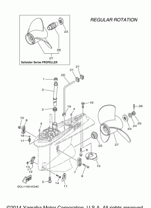 LOWER CASING DRIVE 2