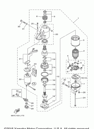 STARTING MOTOR