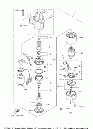 STARTING MOTOR