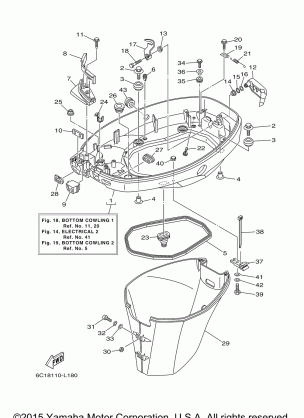 BOTTOM COWLING 1