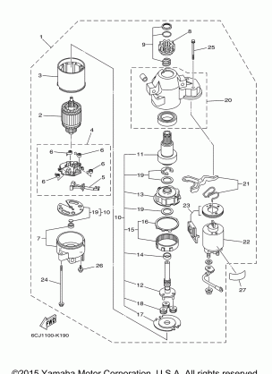 STARTING MOTOR