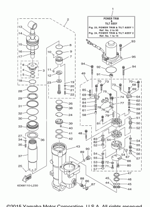 POWER TRIM TILT ASSY 1