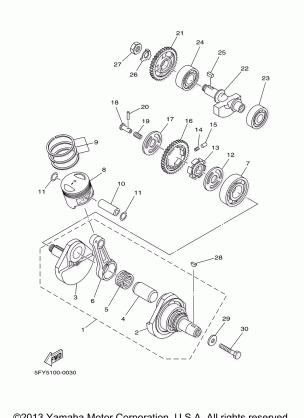 CRANKSHAFT PISTON