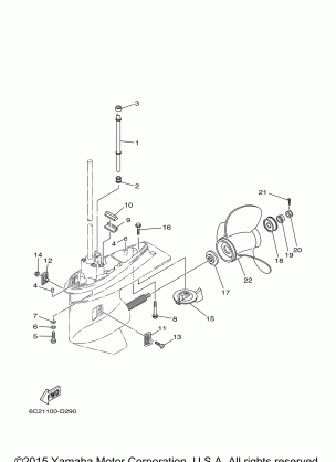 LOWER CASING DRIVE 2