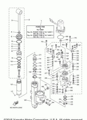 POWER TRIM TILT ASSY 1