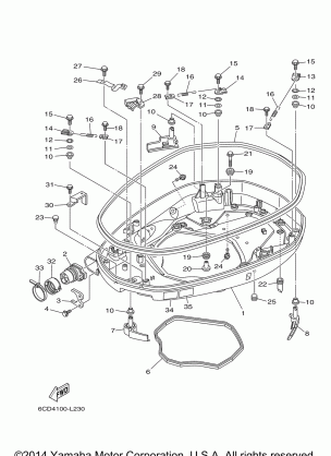 BOTTOM COWLING 1