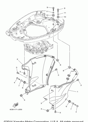 BOTTOM COWLING 3