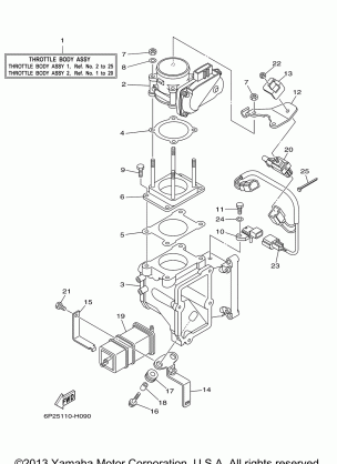 THROTTLE BODY ASSY 1