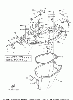 BOTTOM COWLING 1