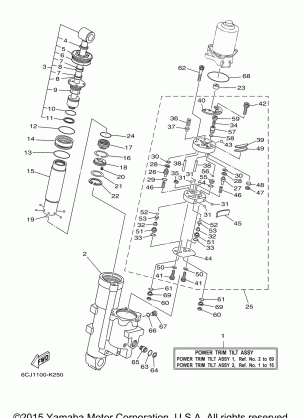 POWER TRIM TILT ASSY 1