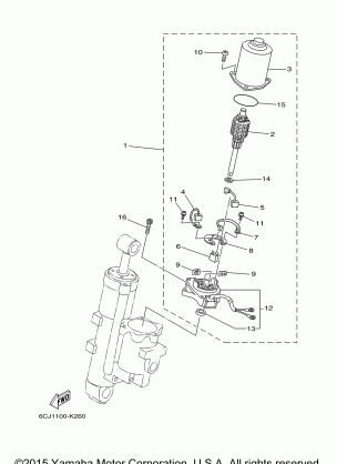 POWER TRIM TILT ASSY 2