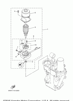 POWER TRIM TILT ASSY 2