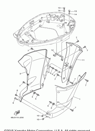 BOTTOM COWLING 3