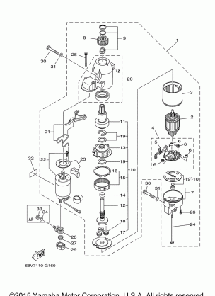 STARTING MOTOR