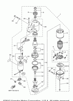 STARTING MOTOR