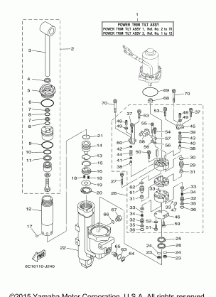 POWER TRIM TILT ASSY 1