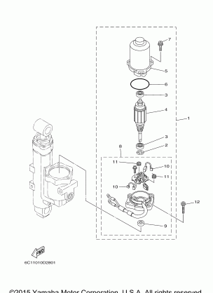 POWER TRIM TILT ASSY 2