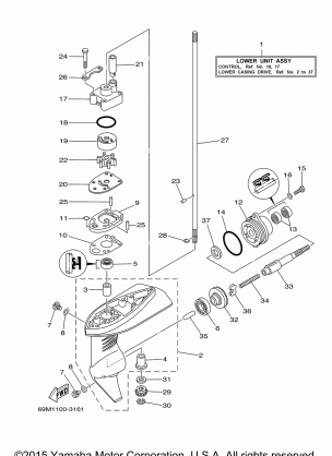 LOWER CASING DRIVE 1