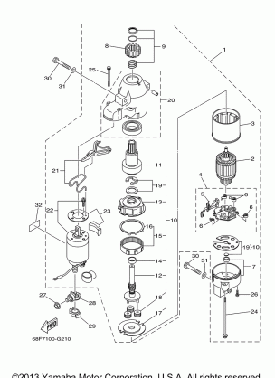 STARTING MOTOR